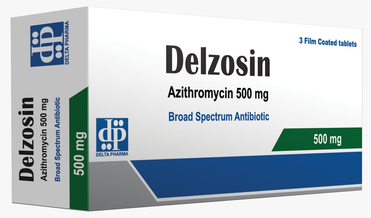 Azithromycin 500 mg qd